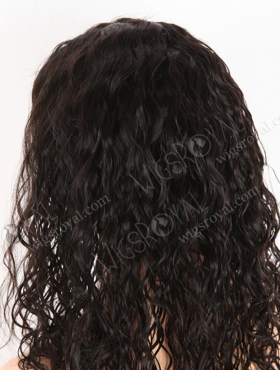 In Stock Indian Remy Hair 14" Wavy 30mm 1b# Color Full Lace Wig FLW-01916-27310