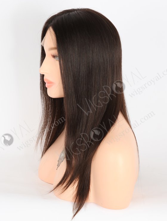 Best Quality Realistic HD Lace Front Wigs Female 14 Inch Natural Brown Raw Virgin European Hair RLF-08042-27376