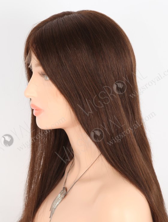 In Stock European Virgin Hair 16" Straight 3# Color Lace Front Wig RLF-08044-27406