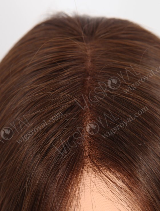 In Stock European Virgin Hair 16" Straight 3# Color Lace Front Wig RLF-08044-27410