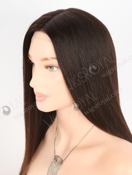 In Stock European Virgin Hair 14" Natural Straight Natural Brown Color Gtipper Wig GRP-08021-27336