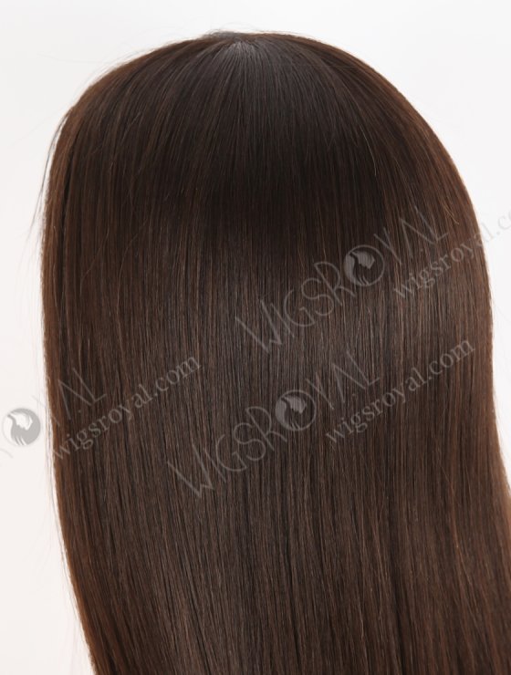 In Stock European Virgin Hair 14" Natural Straight Natural Brown Color Gtipper Wig GRP-08021-27342