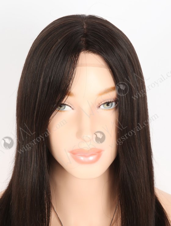 In Stock European Virgin Hair 14" Natural Straight Natural Black Color Gtipper Wig GRP-08019-27315