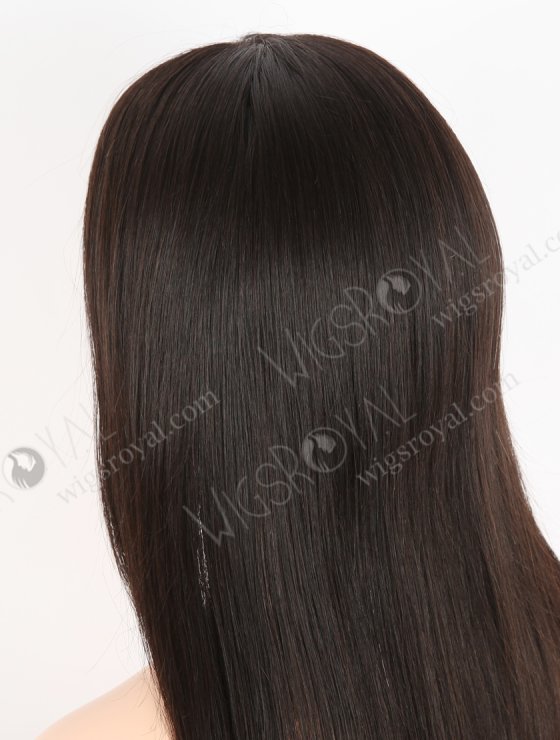 In Stock European Virgin Hair 14" Natural Straight Natural Black Color Gtipper Wig GRP-08019-27322