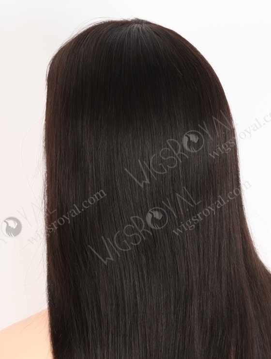 In Stock European Virgin Hair 16" Natural Straight Natural Black Color Gtipper Wig GRP-08020-27482