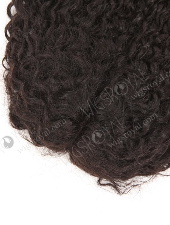 All One Length Fine European Hair Mono Base With PU around Perimeter Topper WR-TC-093-27570