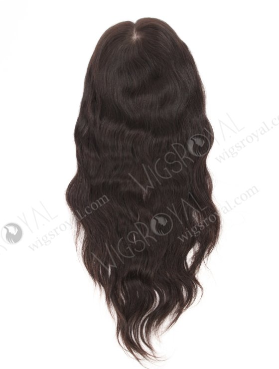 Silk Base With Fish Net Hair Topper Indian Virgin All One Length Fine Hair Pieces WR-TC-094-27579