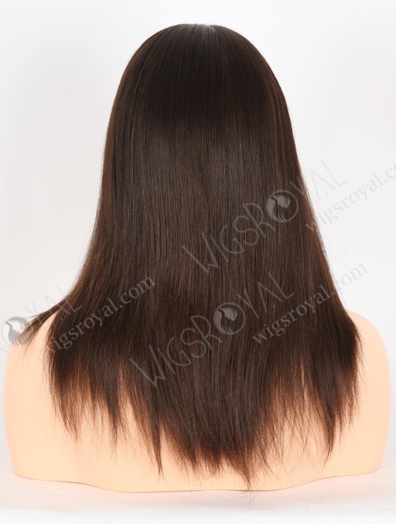 Best Wigs for Women | Most Realistic 12 Inch Natural Brown Raw Virgin Hair Double Drawn Wig GRD-08035-27707