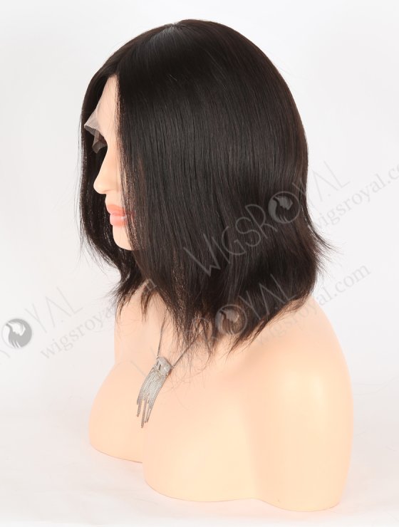 Natural Looking Short Human Hair Wigs for Small Heads High Quality 10 Inch Natural Black Color Virgin European Hair GRD-08033-27673