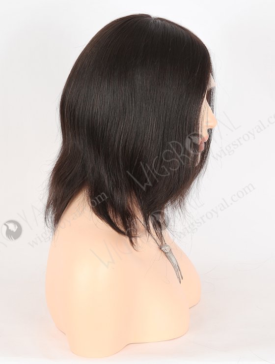 Natural Looking Short Human Hair Wigs for Small Heads High Quality 10 Inch Natural Black Color Virgin European Hair GRD-08033-27675