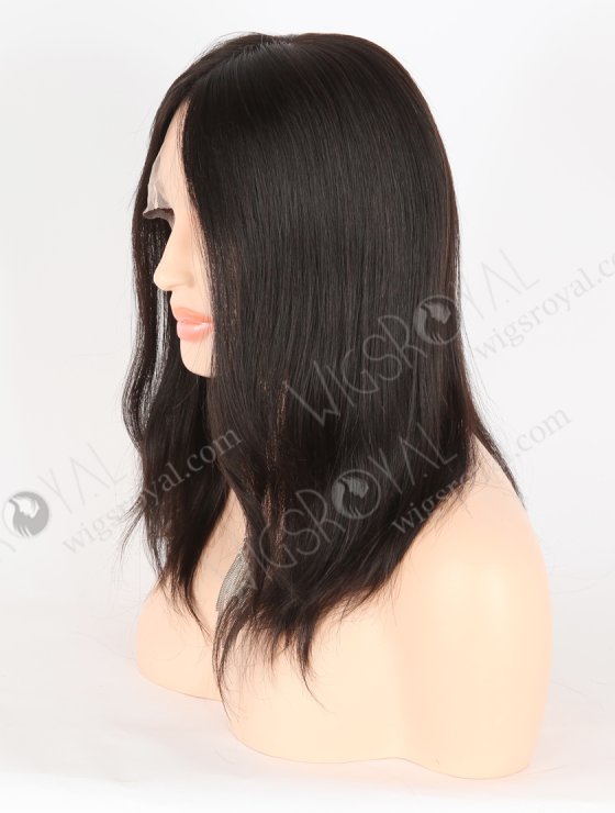 Realistic 12 Inch Double Drawn Natural Color Hair Silk Top Wigs for Women with Thinning Hair GRD-08034-27690