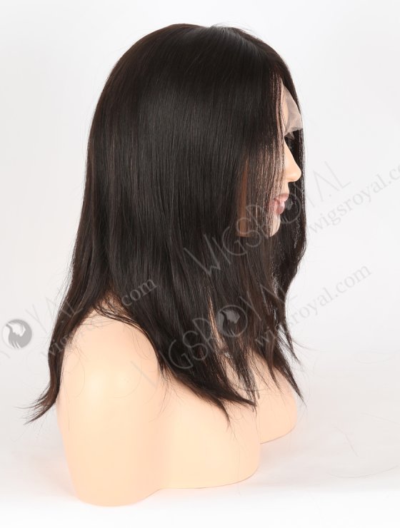 Realistic 12 Inch Double Drawn Natural Color Hair Silk Top Wigs for Women with Thinning Hair GRD-08034-27692