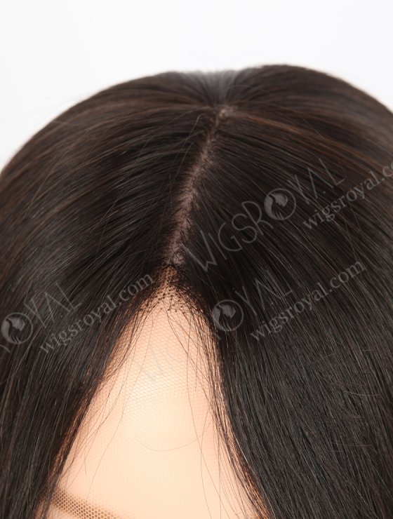 Realistic 12 Inch Double Drawn Natural Color Hair Silk Top Wigs for Women with Thinning Hair GRD-08034-27693