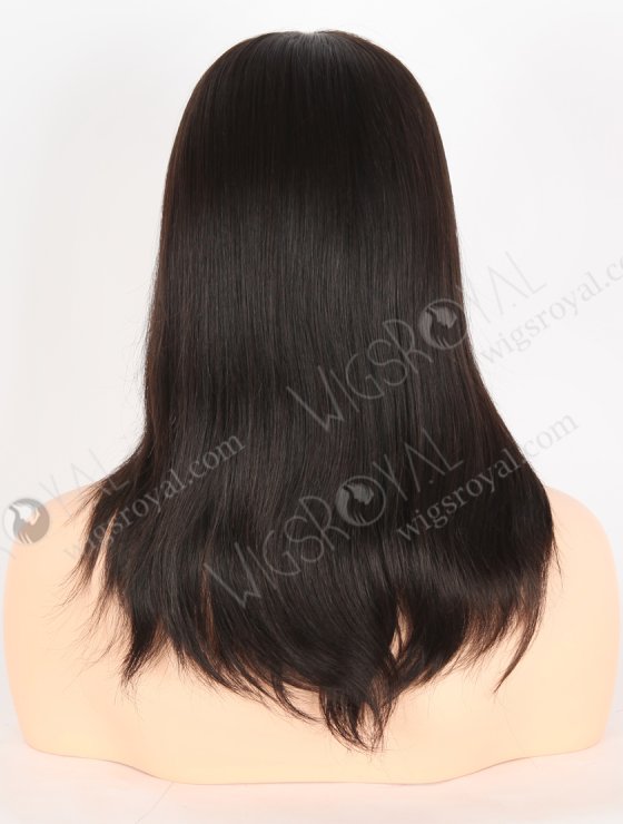 Realistic 12 Inch Double Drawn Natural Color Hair Silk Top Wigs for Women with Thinning Hair GRD-08034-27696