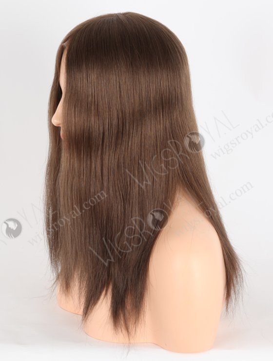 Premium Color European Hair Hand Tied Silk Base With Lace Frontal Toppers WR-TC-096-27714