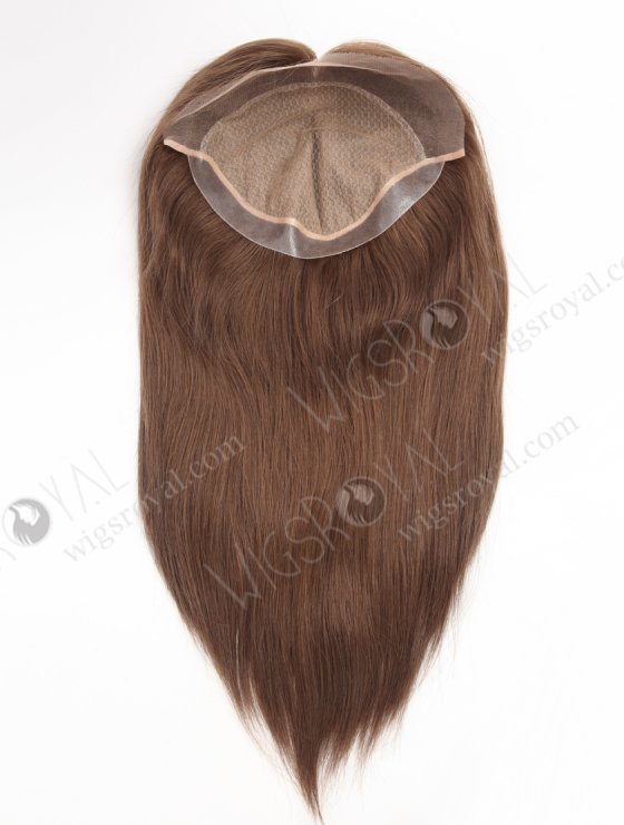 Premium Color European Hair Hand Tied Silk Base With Lace Frontal Toppers WR-TC-096-27719