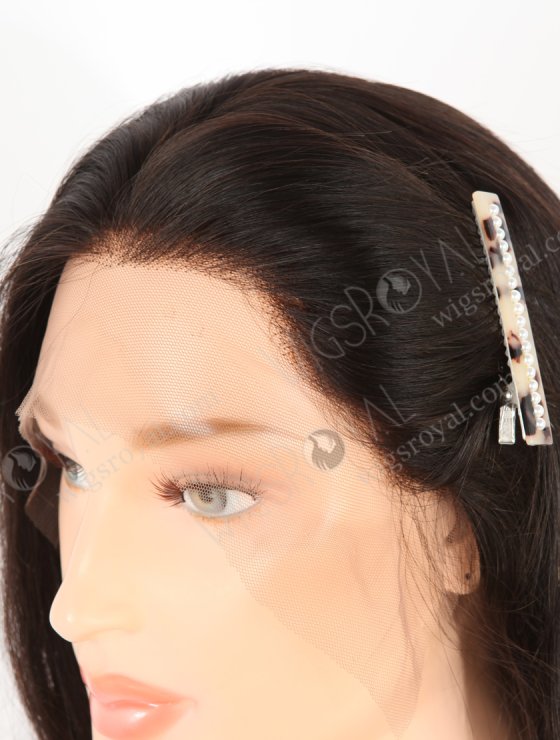 Customized Special Fish Top Lace Front Wigs Black Color Hair For Women WR-CLF-062-27763