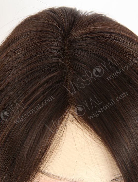 Natural Dark Brown Color Pixie Cut Wig Lace Front Human Hair Wig For Women WR-CLF-063-27778