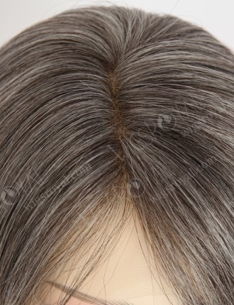 Pixie Cut Wigs Lace Part Pre Plucked Grey Color Short Wigs For Women WR-CLF-064