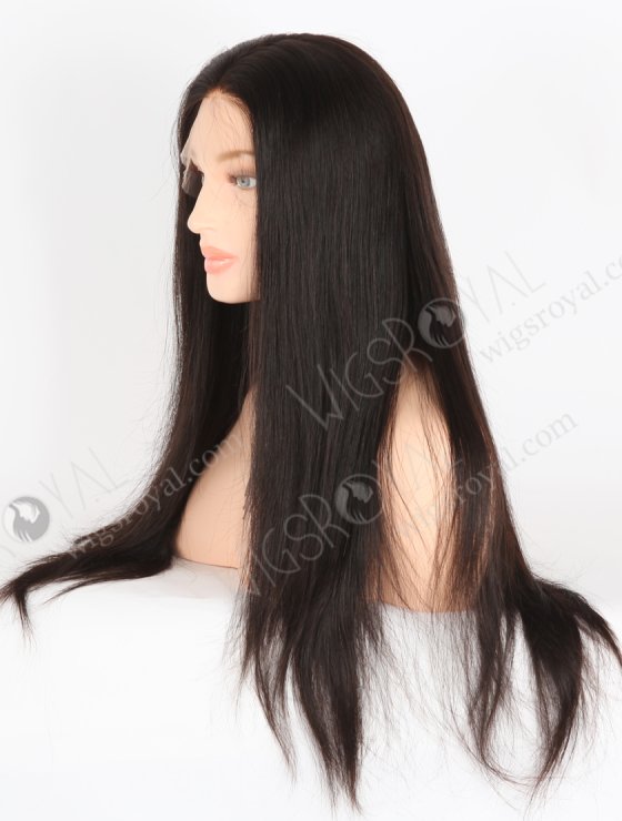 In Stock Brazilian Virgin Hair 22" Straight Natural Color Full Lace Wig FLW-04273-27805