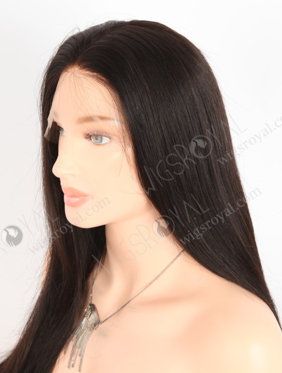 In Stock Brazilian Virgin Hair 22" Straight Natural Color Full Lace Wig FLW-04273-27808