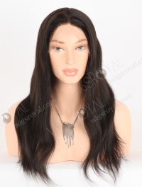 In Stock Indian Remy Hair 18" Yaki 1b# Color Full Lace Wig FLW-01904