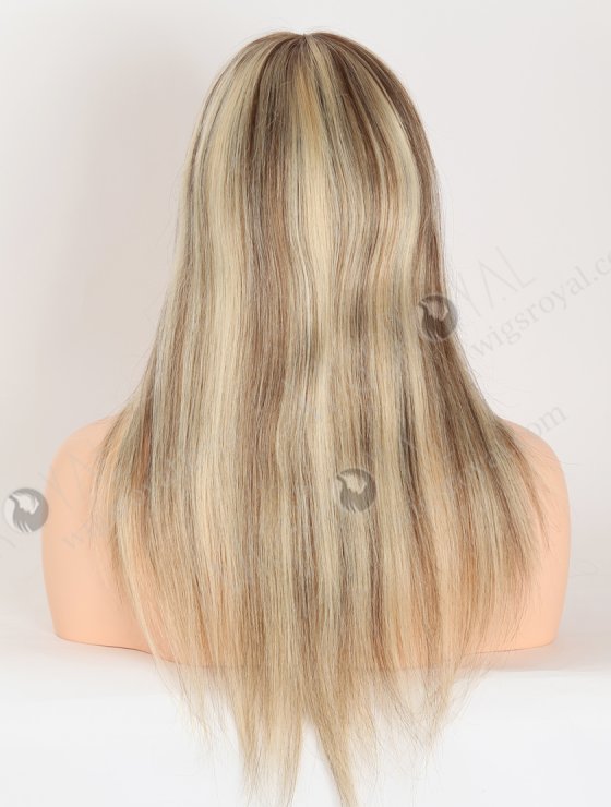 Perfect Champagne Blonde Glueless Wig With Brown Highlights GLL-08077-27993