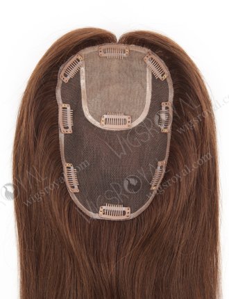 Silk Top Hair Topper 100% Virgin Brazilian Hair Pieces for Woman Loss WR-TC-098