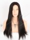 Natural Looking Tiny Knots Transparent HD Lace Front Wigs | High Quality Human Hair 20 Inch Long Black Wig RLF-08052