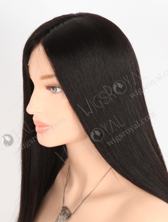 In Stock European Virgin Hair 20" Straight 1B# Color Lace Front Wig RLF-08052-28198