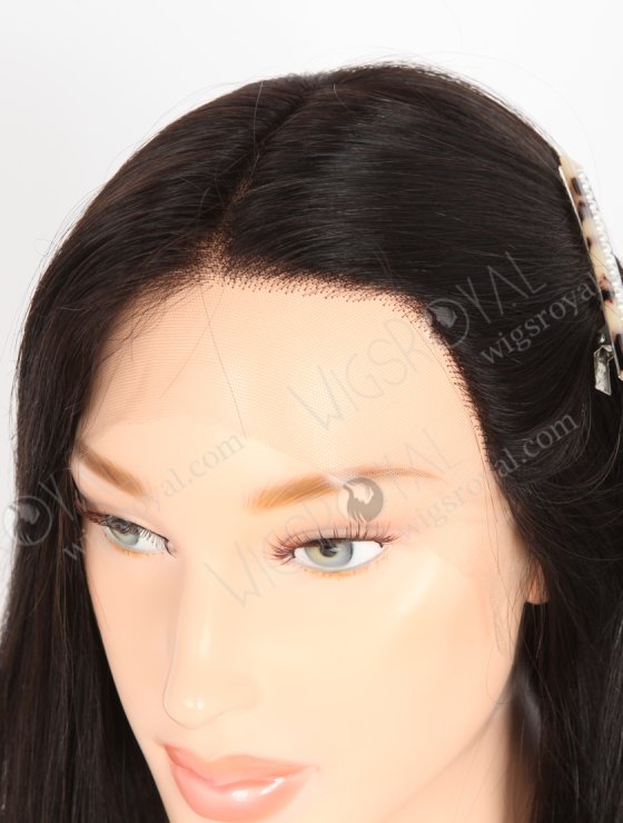 In Stock European Virgin Hair 20" Straight 1B# Color Lace Front Wig RLF-08052-28202