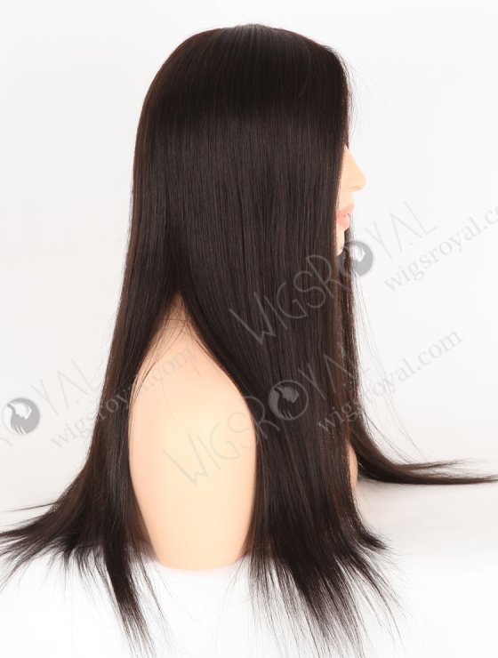 In Stock European Virgin Hair 18" Straight 2# Color Lace Front Wig RLF-08054-28233