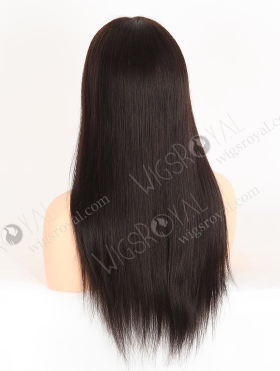 In Stock European Virgin Hair 18" Straight 2# Color Lace Front Wig RLF-08054-28234