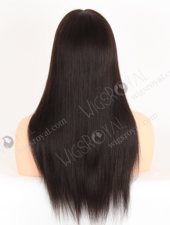 In Stock European Virgin Hair 18" Straight 2# Color Lace Front Wig RLF-08054-28235