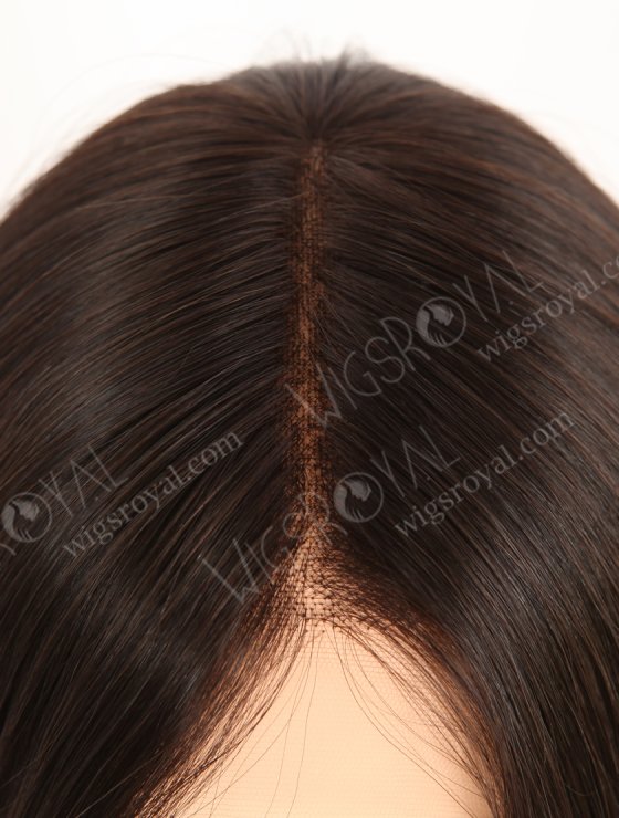 In Stock European Virgin Hair 18" Straight 2# Color Lace Front Wig RLF-08054-28239