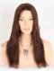 Most Realistic HD Melting Lace Front Wig for Small Heads 16 Inch Chocolate Brown Straight Wig RLF-08058