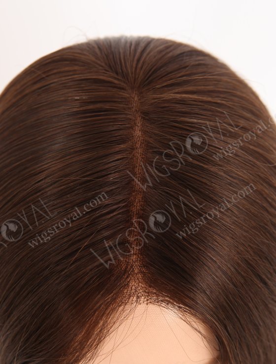 In Stock European Virgin Hair 16" Straight 3# Color Lace Front Wig RLF-08058-28319