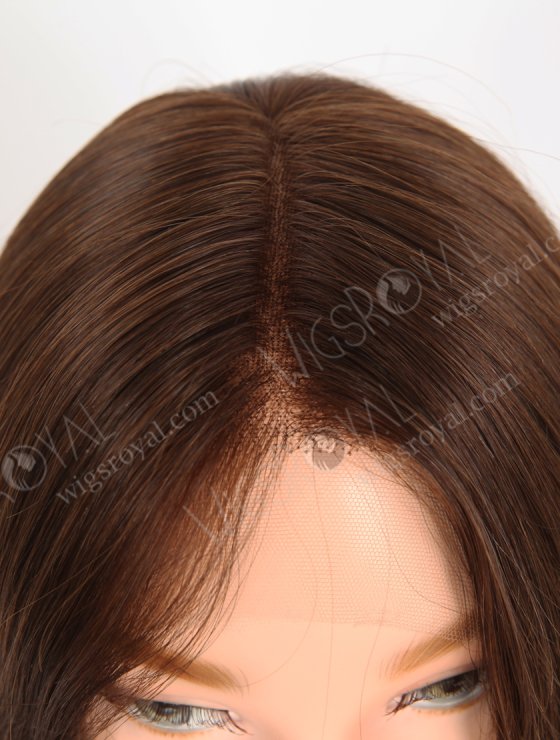 In Stock European Virgin Hair 16" Straight 3# Color Lace Front Wig RLF-08058-28321