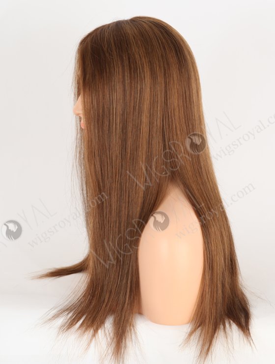 In Stock European Virgin Hair 18" Straight T3/4# With T3/10# Highlights Color Lace Front Wig RLF-08076-28350