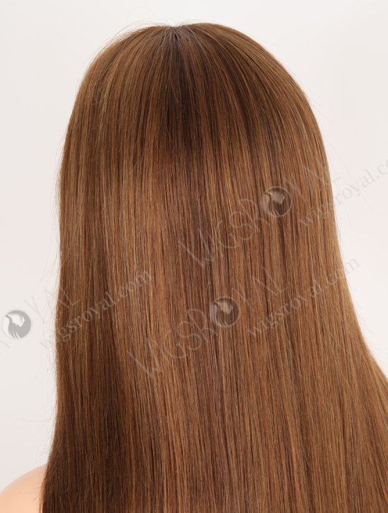 In Stock European Virgin Hair 18" Straight T3/4# With T3/10# Highlights Color Lace Front Wig RLF-08076-28351