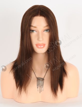 Realistic HD Lace Front 12 Inch Chocolate Brown Wigs for Thinning Hair RLF-08057
