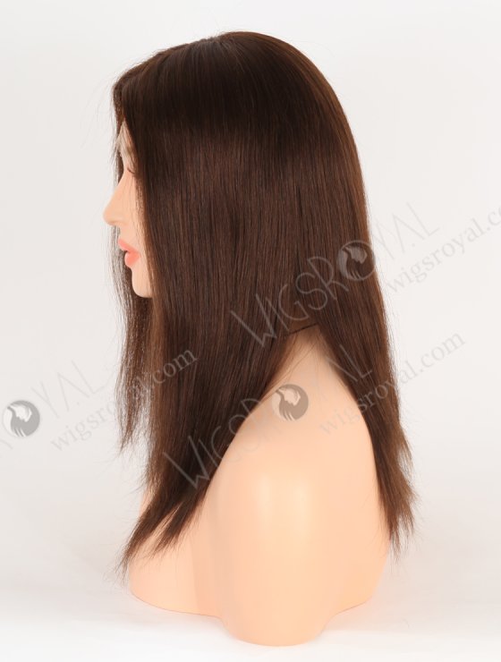 In Stock European Virgin Hair 12" Straight 3# Color Lace Front Wig RLF-08057-28303