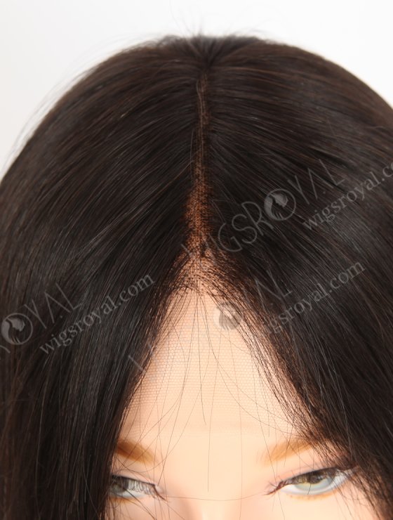 In Stock European Virgin Hair 20" Straight Natural Black Color Lace Front Wig RLF-08050-28289