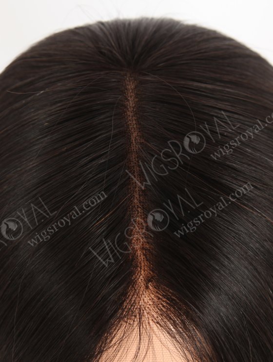 In Stock European Virgin Hair 20" Straight Natural Black Color Lace Front Wig RLF-08050-28292