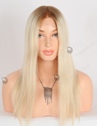 Super-front Realistic Skin Feeling Lace Front Wigs With Popular Colors | In Stock European Virgin Hair 16" Straight T8A/60# Color Lace Front Wig RLF-08067