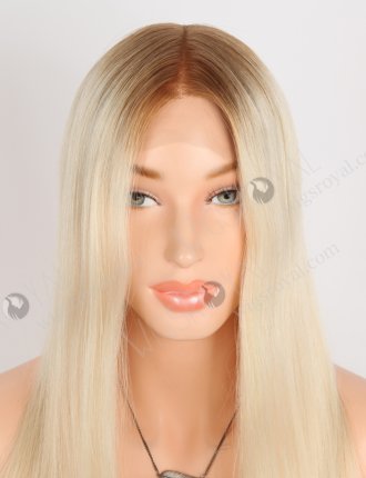 Super-front Realistic Skin Feeling Lace Front Wigs With Popular Colors | In Stock European Virgin Hair 16" Straight T8A/60# Color Lace Front Wig RLF-08067