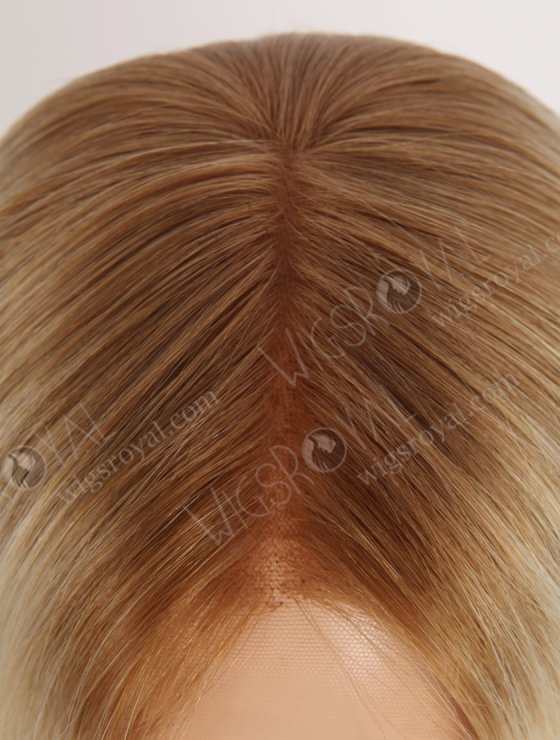 In Stock European Virgin Hair 16" Straight T8A/60# Color Lace Front Wig RLF-08067-28429