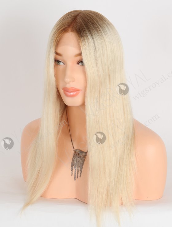 In Stock European Virgin Hair 16" Straight T8A/60# Color Lace Front Wig RLF-08067-28431