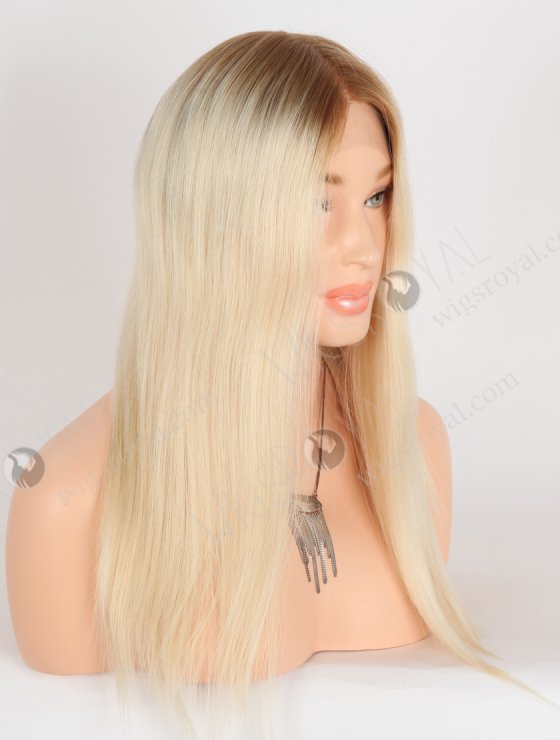 In Stock European Virgin Hair 16" Straight T8A/60# Color Lace Front Wig RLF-08067-28432