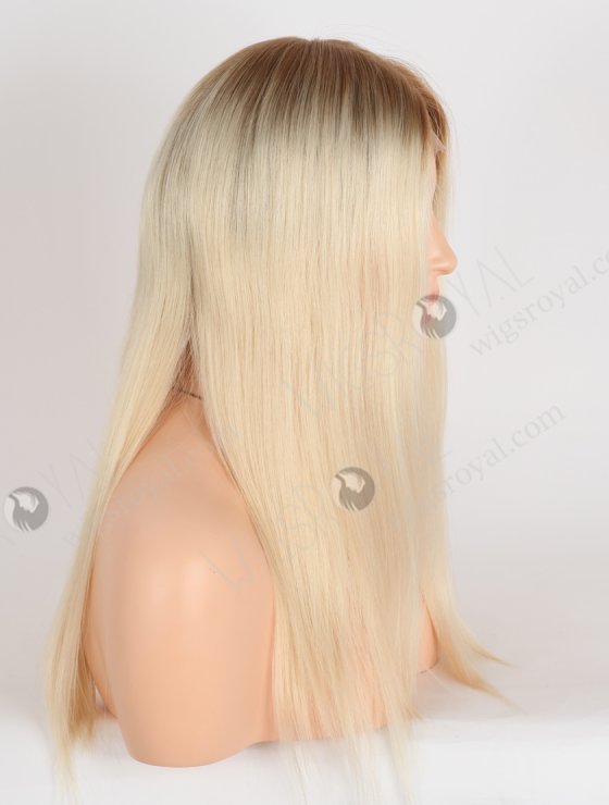 In Stock European Virgin Hair 16" Straight T8A/60# Color Lace Front Wig RLF-08067-28433